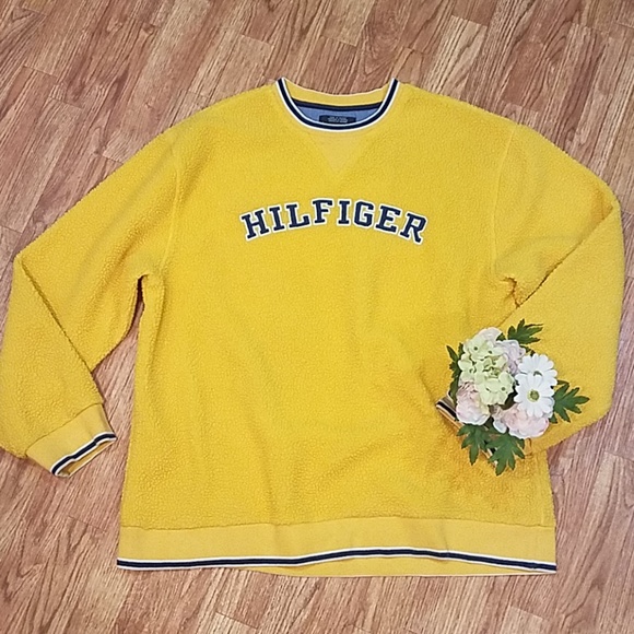 tommy hilfiger fuzzy sweater